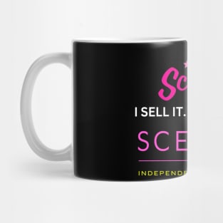 i sell it. i use it. i am scentsy independent consultant Mug